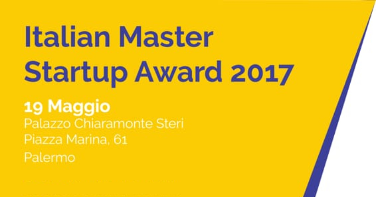 Italian Master Startup Award 2017