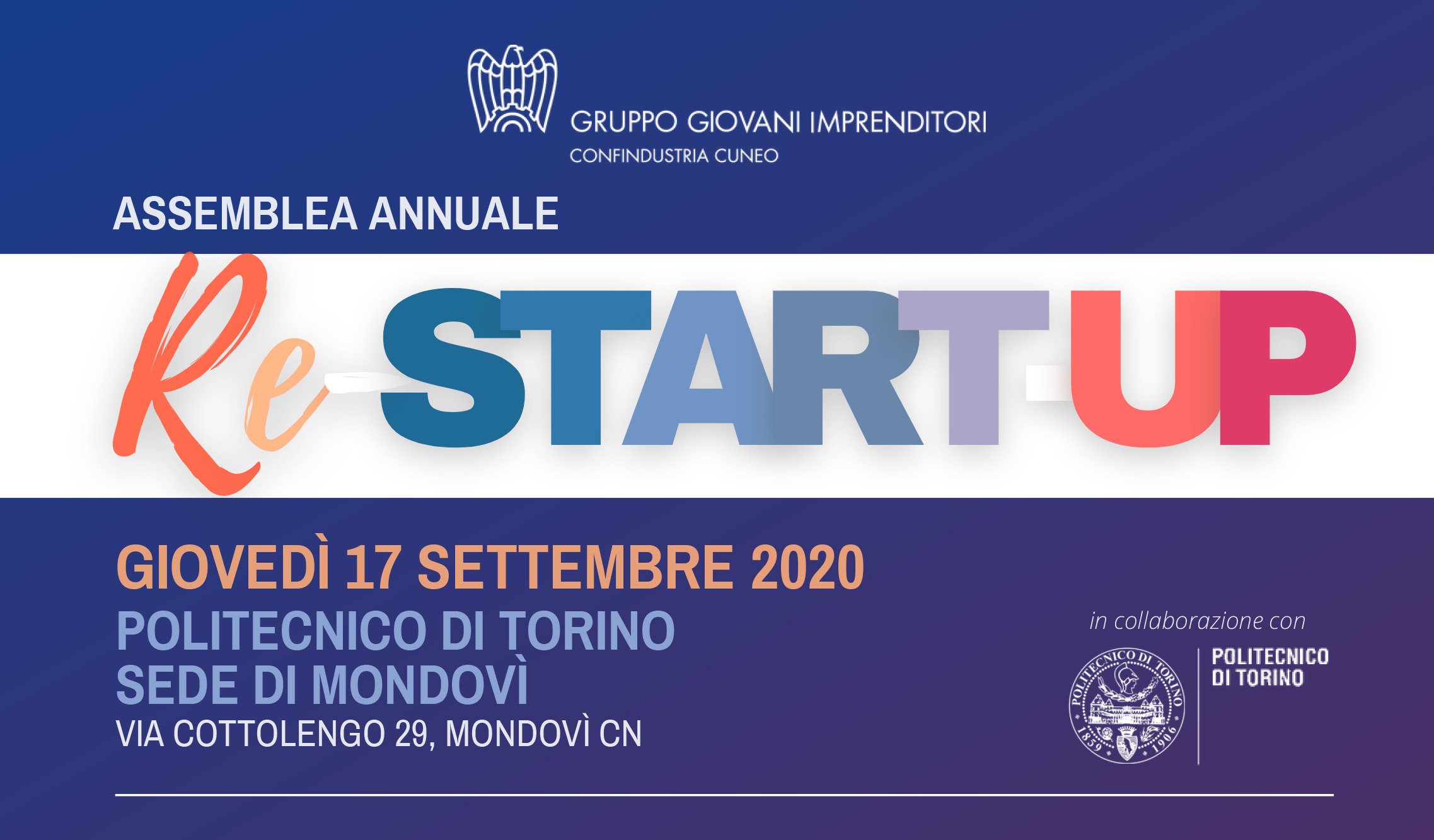 Assemblea Re-Start-up Gruppo Giovani Imprenditori