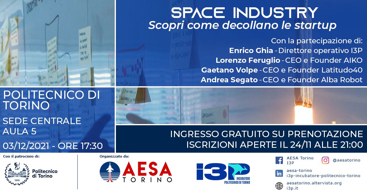 Space Industry - Scopri come decollano le startup!