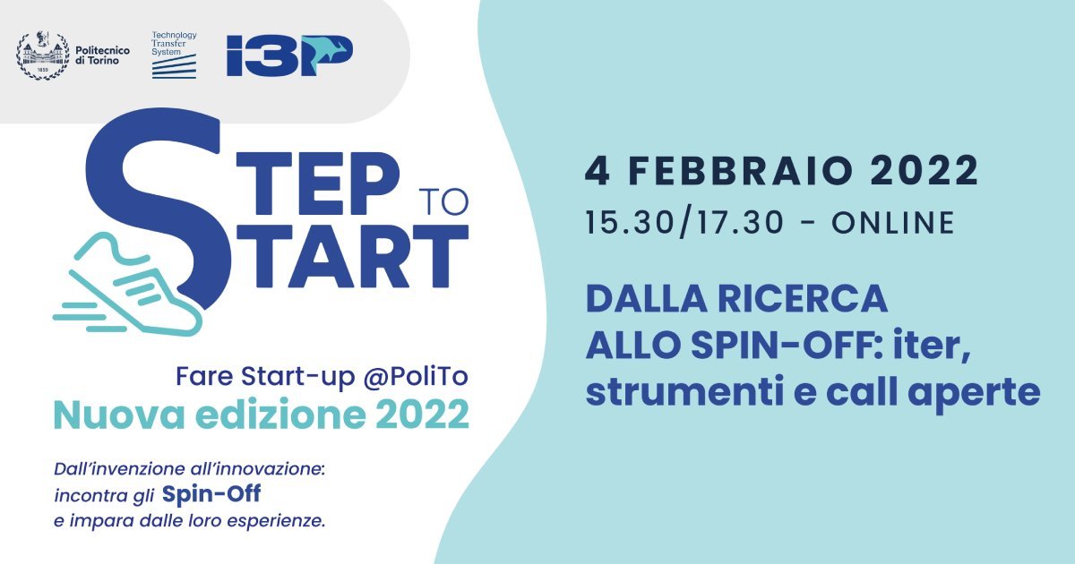 StepToStart - Dalla ricerca allo spin-off: iter, strumenti e call aperte