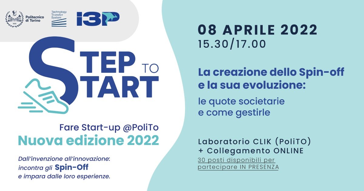 StepToStart - La creazione dello Spin-off e la sua evoluzione: le quote societarie e come gestirle