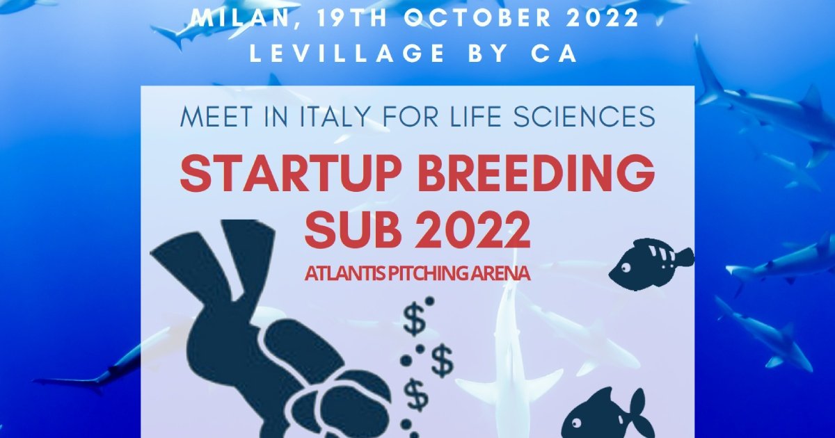 Meet In Italy For Life Sciences - Atlantis Pitching Arena 2022