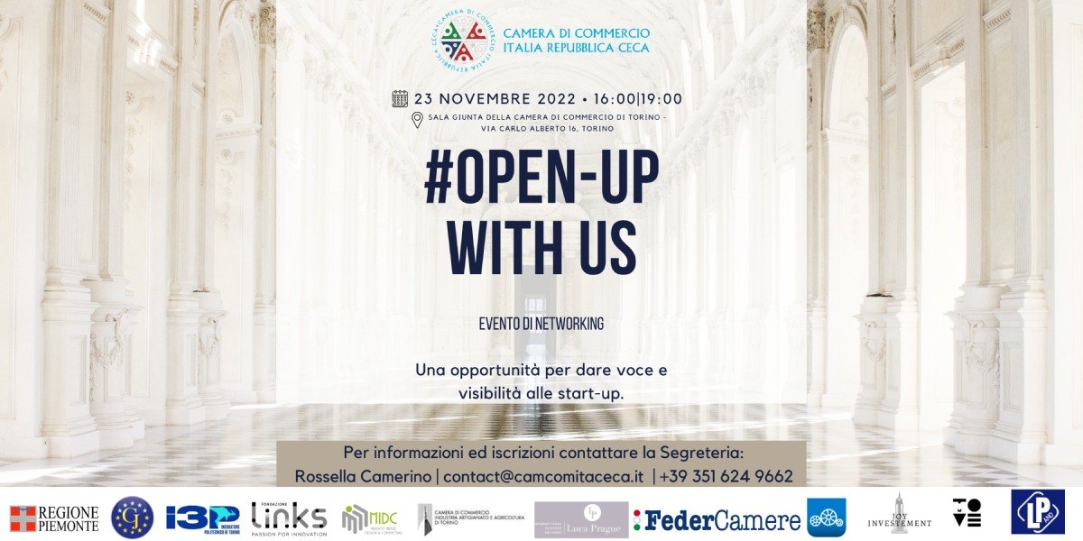 Open-up With Us - Evento di networking