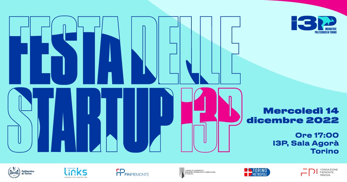 Festa delle Startup I3P 2022