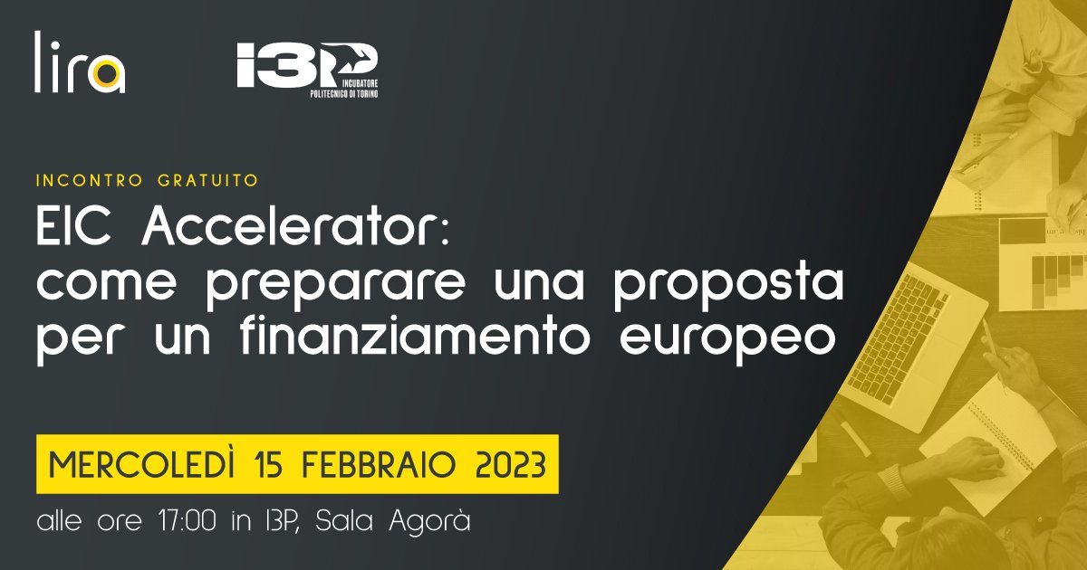 EIC Accelerator: come preparare una proposta per un finanziamento europeo