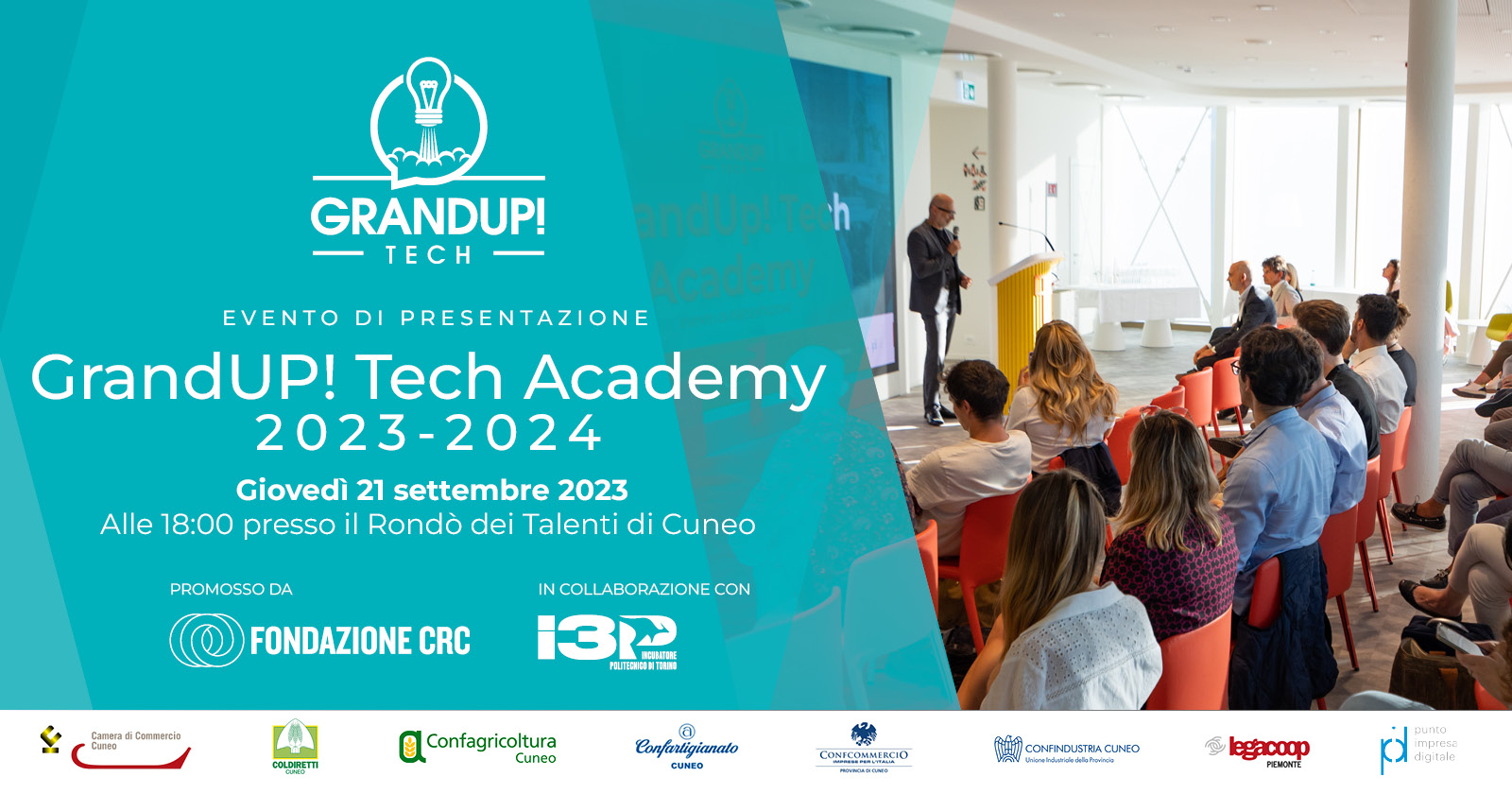 Presentazione di GrandUP! Tech Academy 2023-2024