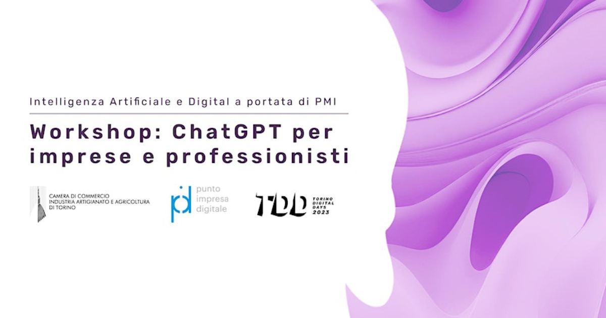 Workshop: ChatGPT per imprese e professionisti