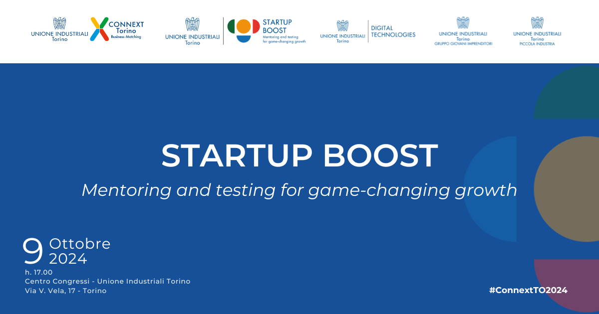 Startup Boost - Mentoring and testing for game-changing growth
