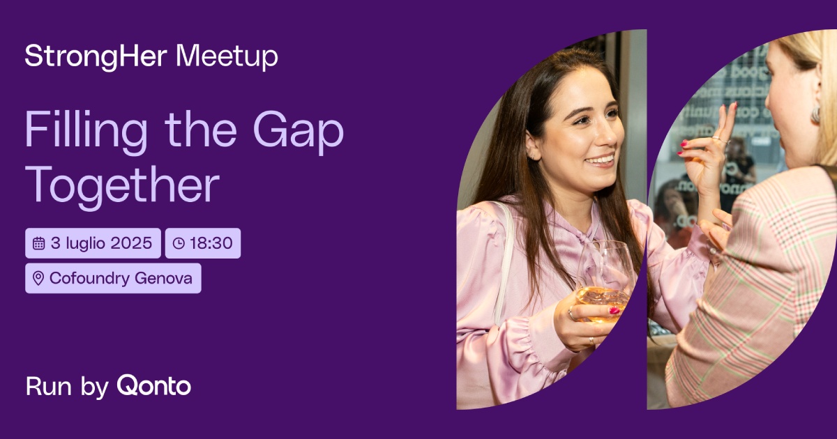 StrongHer Meetup Genova 2025
