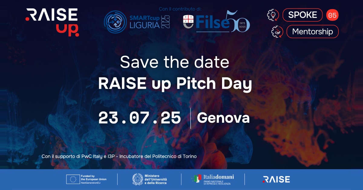 RAISE up Pitch Day - 2° edizione