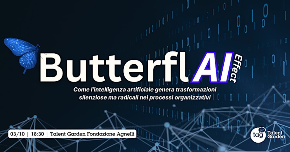 ButterflAI Effect: piccoli input, grandi trasformazioni