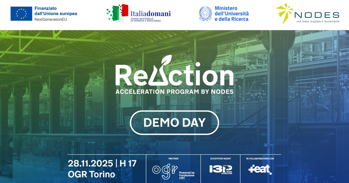 Demo Day di ReAction – Acceleration Program by NODES