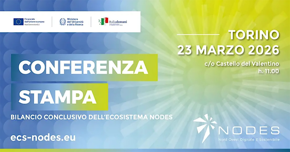Ecosistema NODES: conferenza stampa di bilancio conclusivo