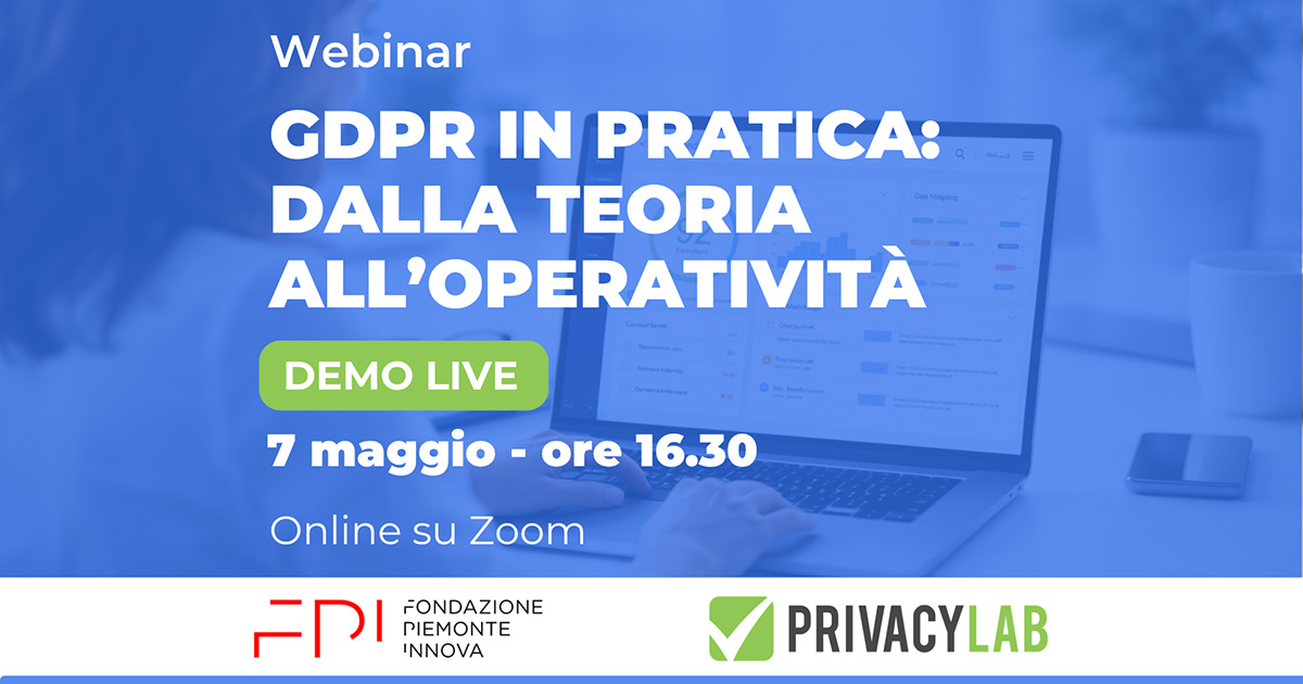 GDPR in pratica: dalla teoria all’operatività
