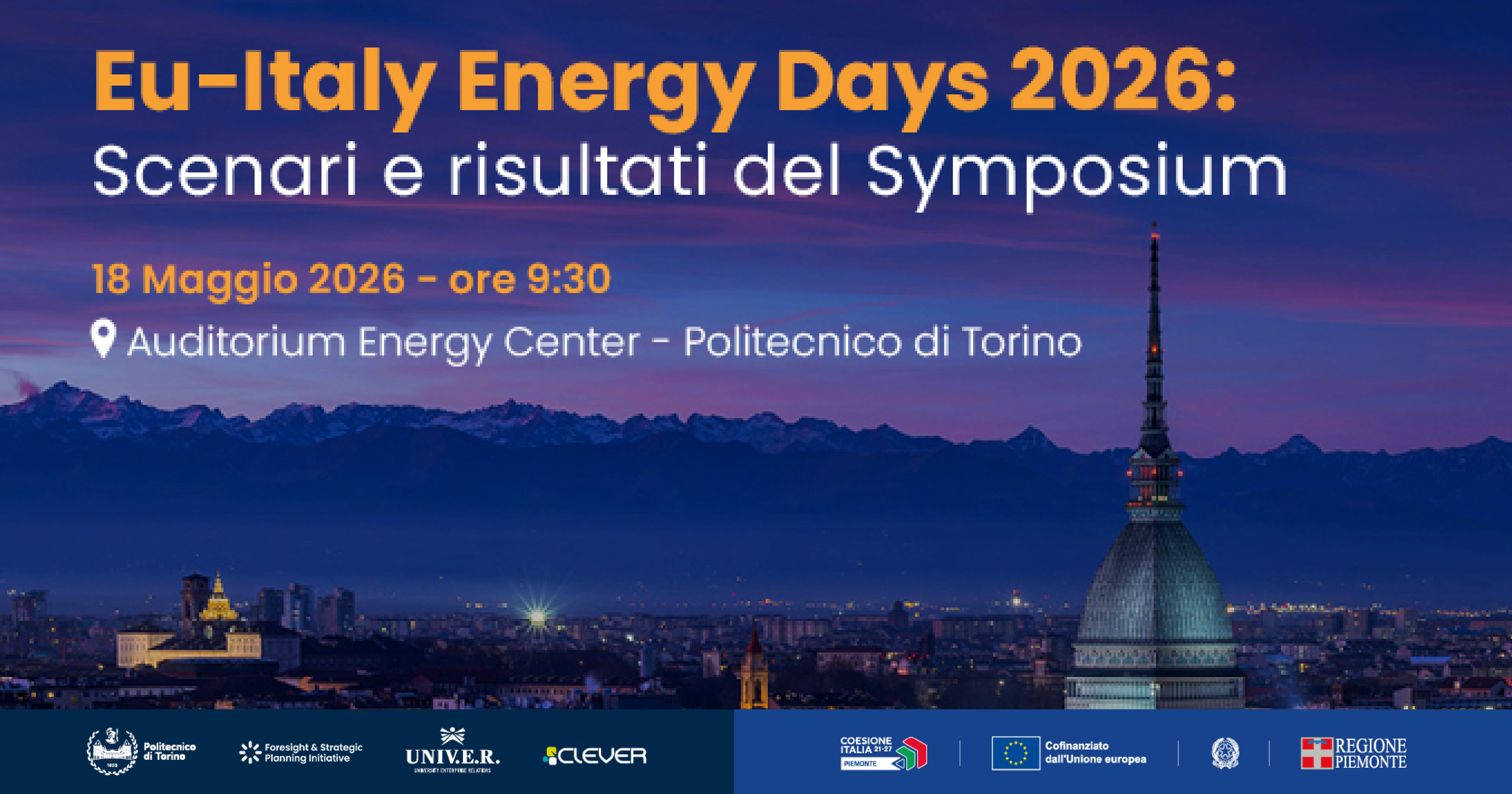 EU-Italy Energy Days 2026: scenari e risultati del Symposium