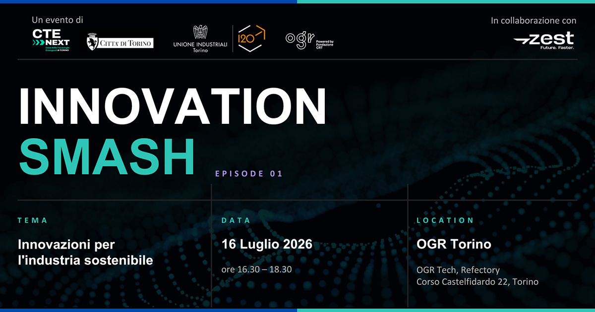Innovation Smash - Collisioni innovative tra startup e PMI del territorio