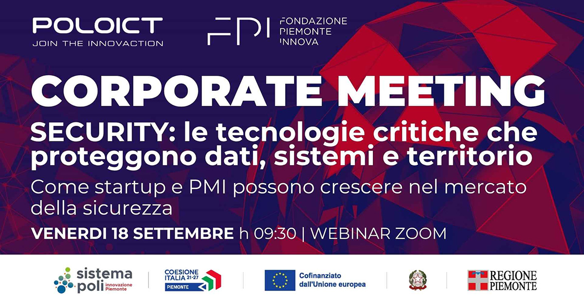 Security: le tecnologie critiche che proteggono dati, sistemi e territorio