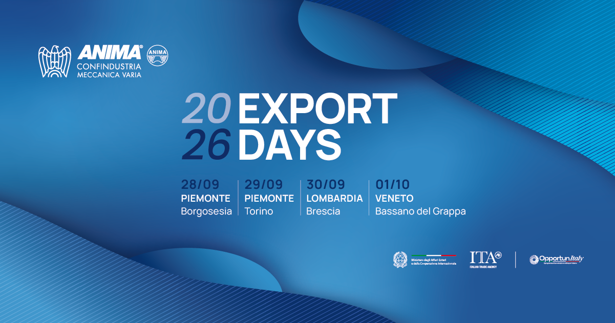 Export Days ANIMA 2026 - Torino
