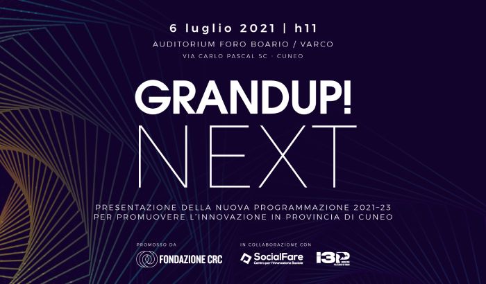 GrandUP! Next - Presentazione programma 2021-23