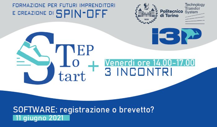 StepToStart - Software: registrazione o brevetto?