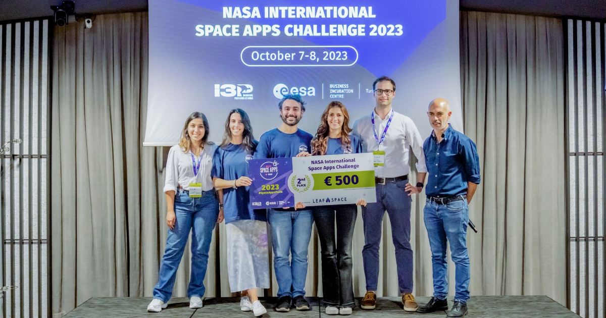 231011 nasa space apps challenge turin 2023 004 2 place firestrike leaf space