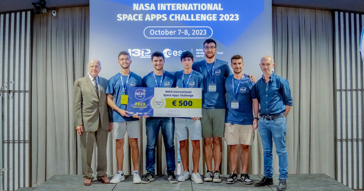 231011 nasa space apps challenge turin 2023 005 special prize backfire dap