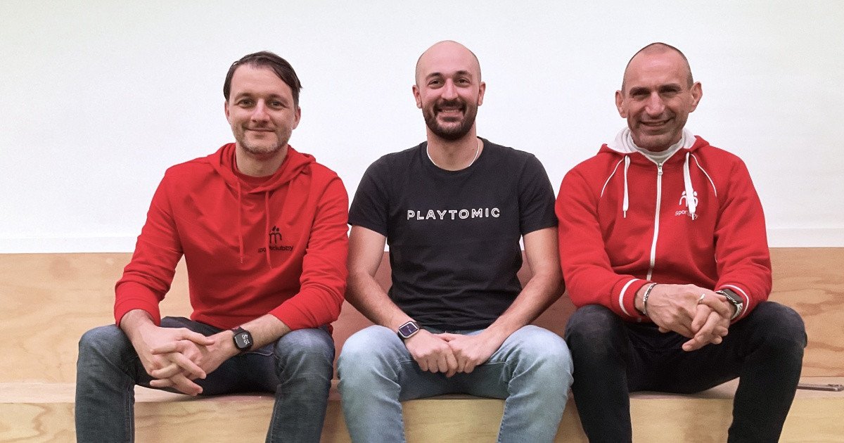 Playtomic, leader del mercato sportivo europeo, ha acquisito la startup italiana Sportclubby